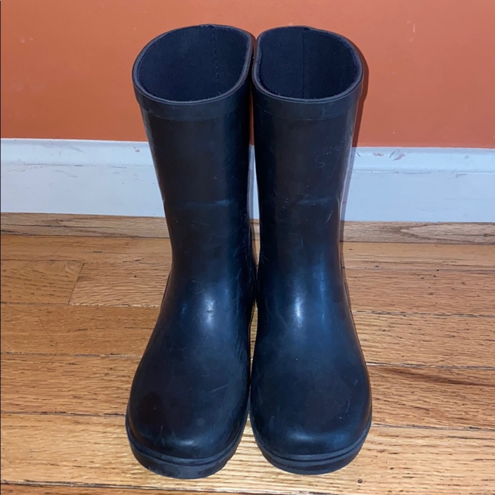 Little Girls Columbia Black Rain Boots